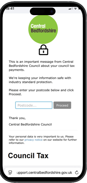 Council Tax verification