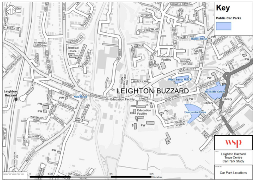 Leighton Buzzard Town Centre car park study