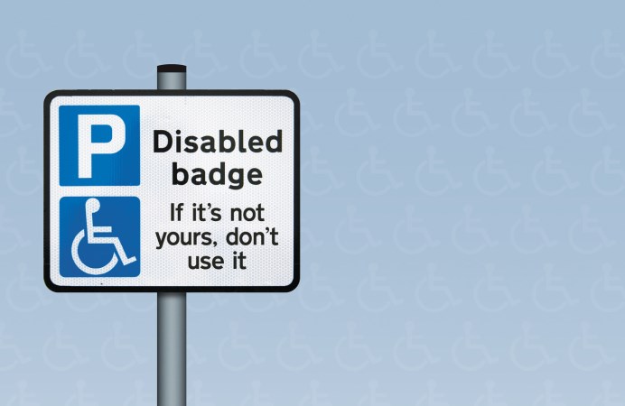 Blue Badge sign