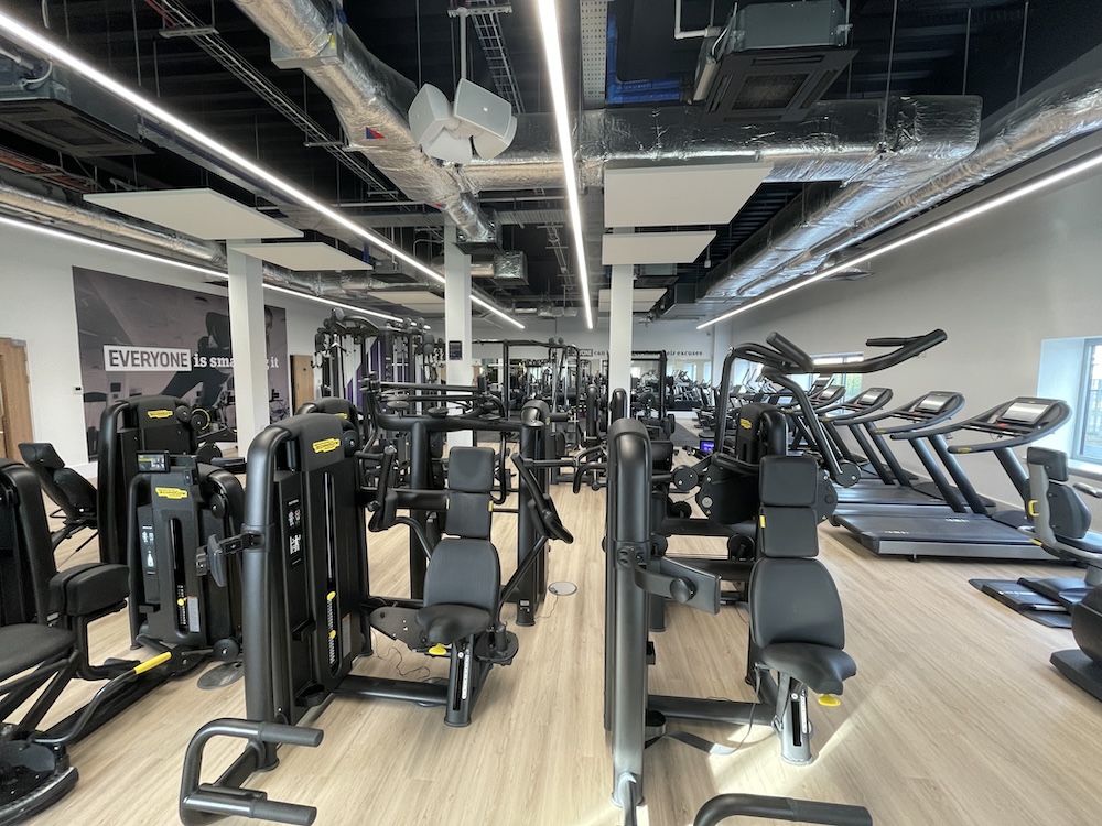Gym at Sandy Leisure and Sports Centre
