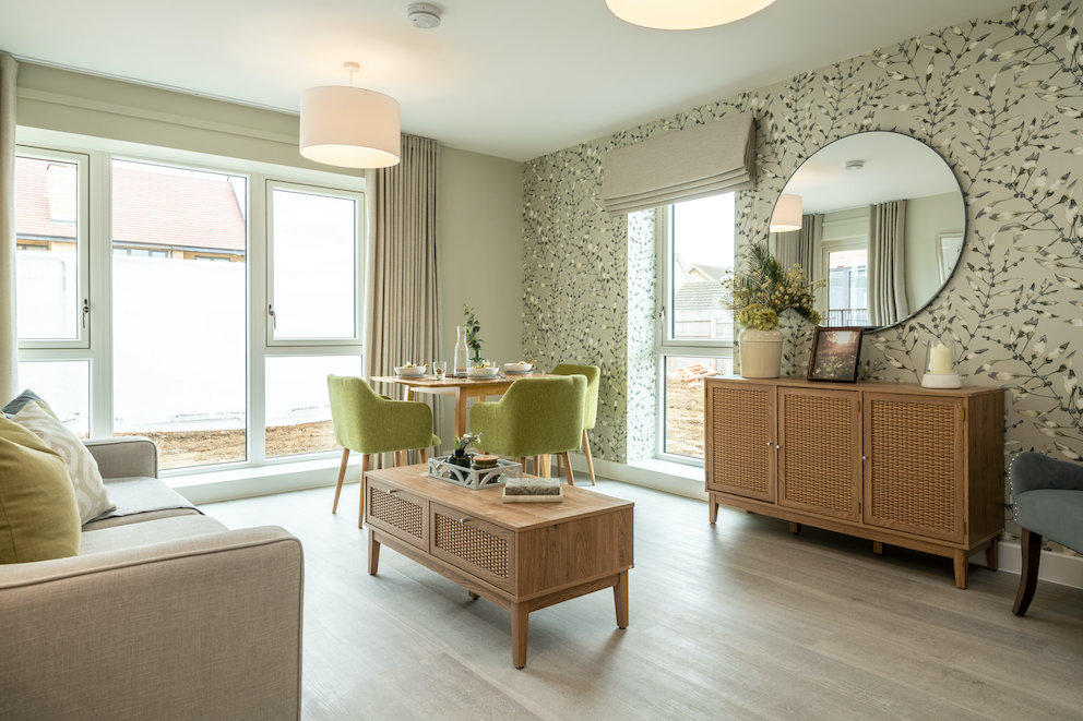 A room at Sorrel Gardens, in Biggleswade