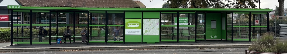 The new "Super Shelter" in Dunstable.