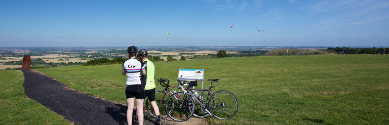 Dunstable Downs bike ride