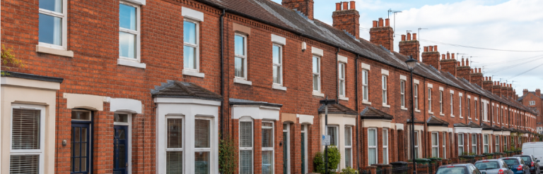 A row of terraced houses